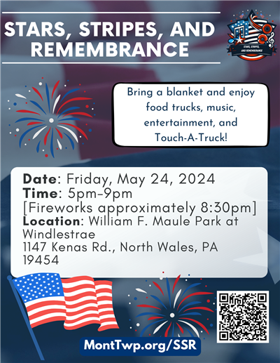 Stars, Stripes, and Remembrance Flyer